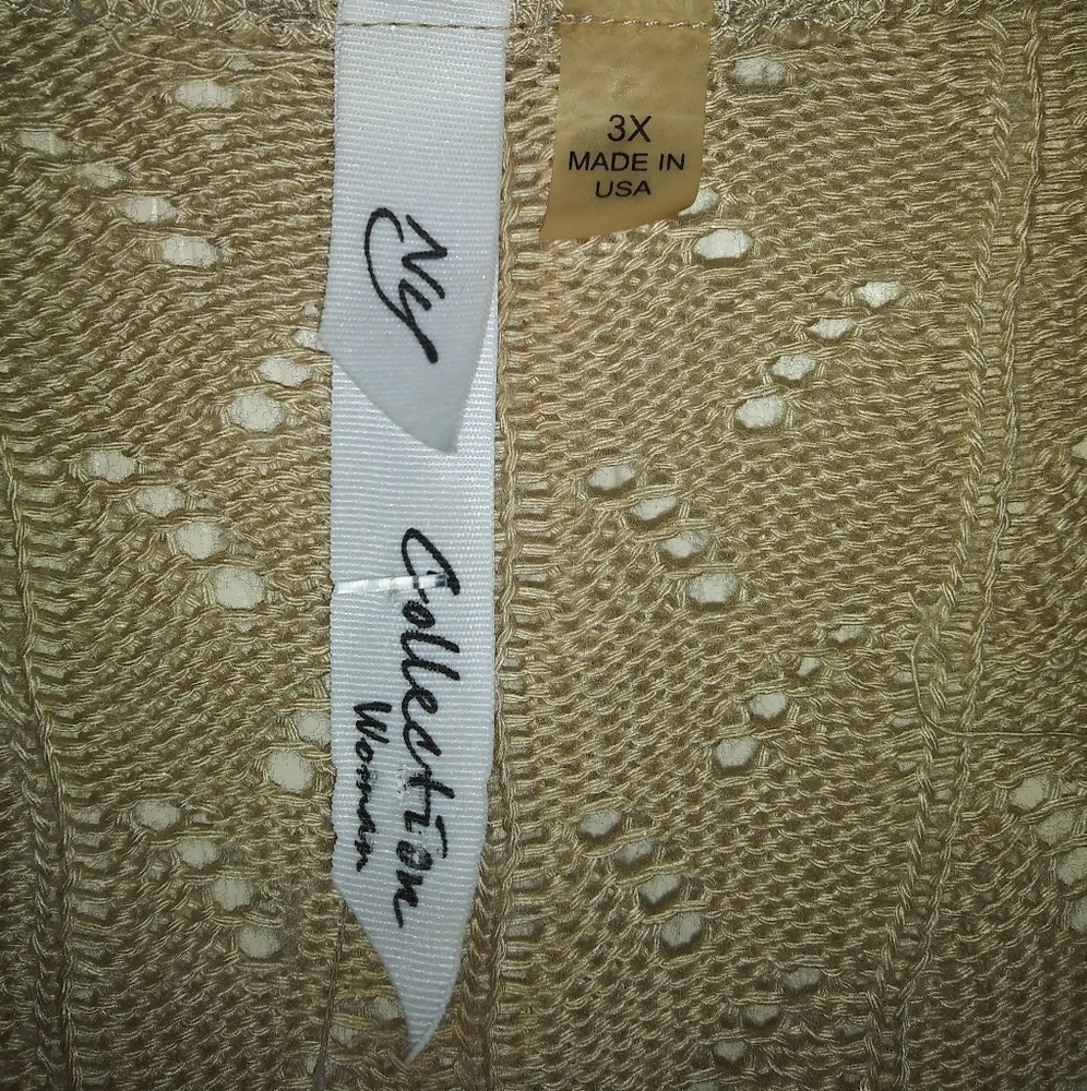 Short sleeve knitted jacket